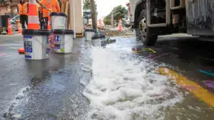 wellington water leak