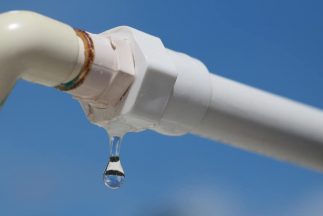 Plastic pipe with waters leak — Pressure Transient Monitoring in Auckland, NZ