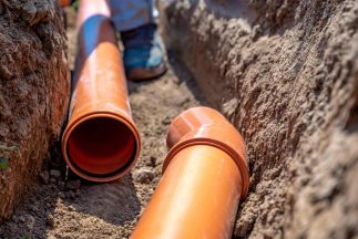 Drainage pipes into the ground — Leak Detection in Auckland, NZ