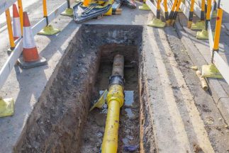 Underground pipe being fixed in trench — NRW Consulting in Auckland, NZ