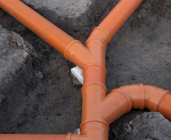Prepared Drainage System from Plastic pipes — District Metered Areas in Auckland, NZ