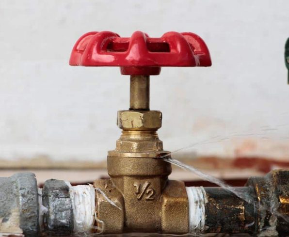 Water leaking from the valve — Water Loss Management in Auckland, NZ