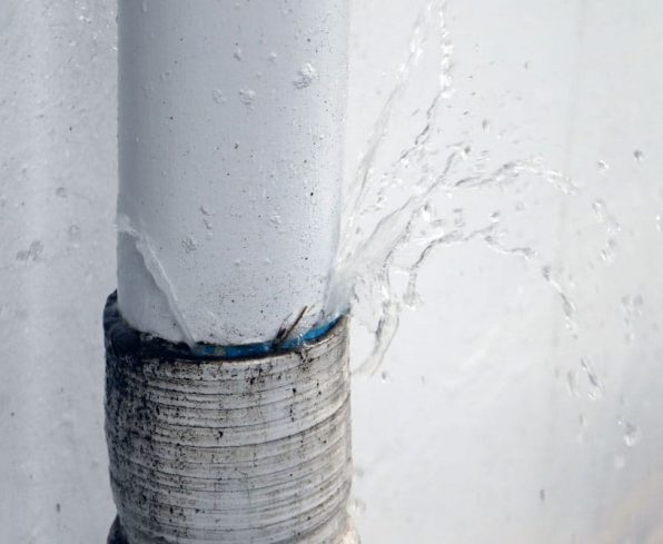 Water bursted leaking from broken pipeline — Water Loss Management in Auckland, NZ